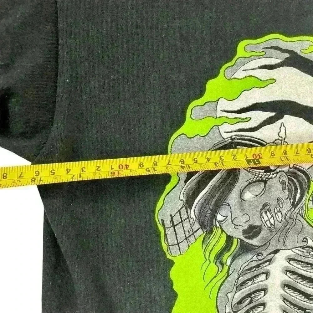 Vintage Koffin Kats Graphic Tee Black Delta Pro Weight  2009 Size S Halloween - Picture 14 of 16